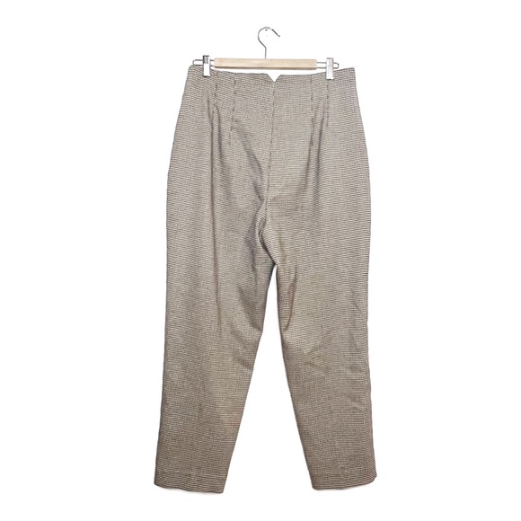 Zara | Plaid High Waisted Trousers - Picture 2 of 4